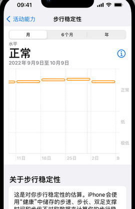 南川iPhone手机维修如何在iPhone开启'步行稳定性通知'