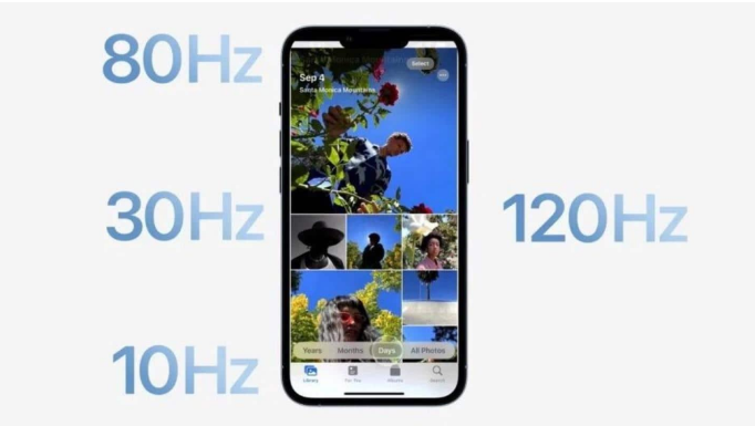 南川苹果14维修分享iPhone 14有高刷吗 